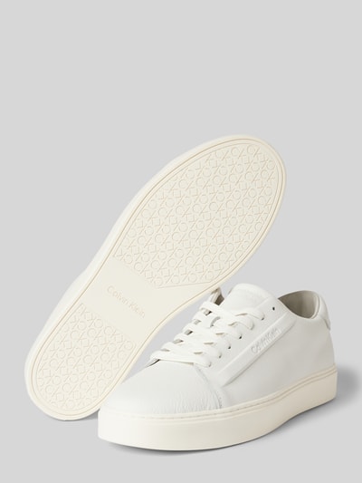 Peek & Cloppenburg CK Calvin KleinSneaker Aus Leder In Weiss