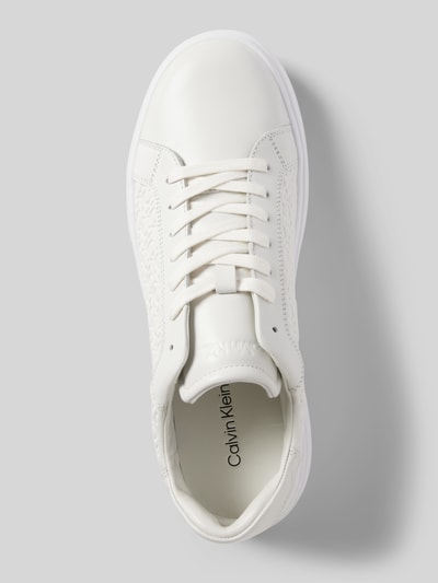 Peek & Cloppenburg CK Calvin KleinSneaker Mit Label-Muster In Weiss
