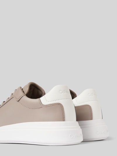 Peek & Cloppenburg CK Calvin KleinSneaker Mit Schnürung In Unifarbenem Design In Beige