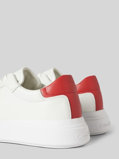 Peek & Cloppenburg CK Calvin KleinSneaker Mit Schnürung In Unifarbenem Design In Weiss