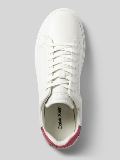 Peek & Cloppenburg CK Calvin KleinSneaker Mit Schnürung In Unifarbenem Design In Weiss