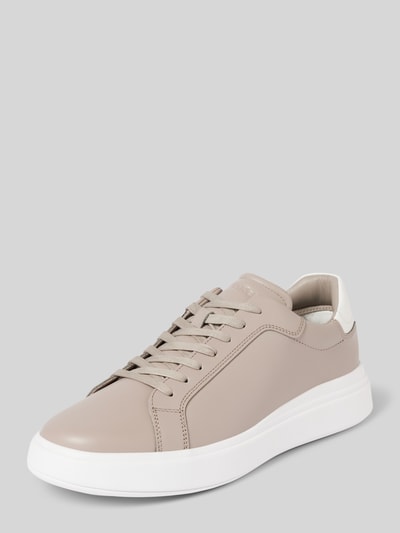 Peek & Cloppenburg CK Calvin KleinSneaker mit Schnürung in unifarbenem Design in beige