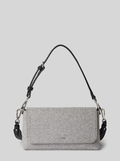Peek & Cloppenburg CK Calvin KleinUmhängetasche Mit Label-Detail Modell 'CK MUST' In Hellgrau Melange