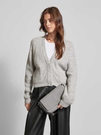 Peek & Cloppenburg CK Calvin KleinUmhängetasche mit Label-Detail Modell 'CK MUST' in hellgrau melange