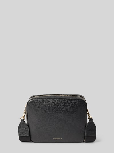 Peek & Cloppenburg CoccinelleHandtasche Mit Label-Print Modell 'TEBE' In Black