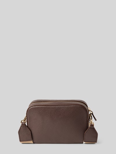 Peek & Cloppenburg CoccinelleHandtasche Mit Label-Print Modell 'TEBE' In Mittelbraun