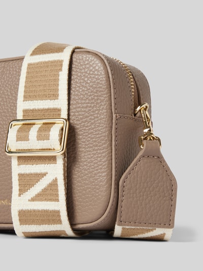 Peek & Cloppenburg CoccinelleHandtasche Mit Label-Print Modell 'TEBE' In Taupe