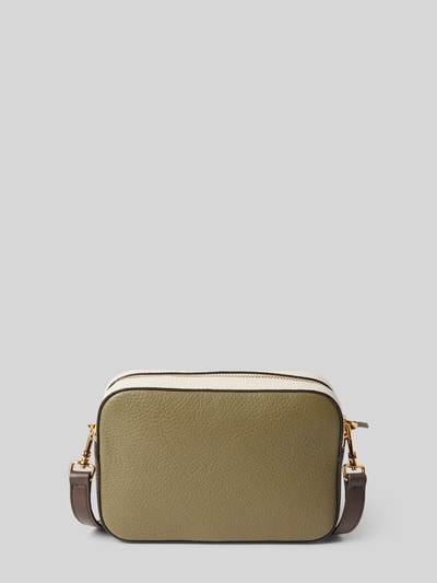 Peek & Cloppenburg CoccinelleHandtasche Mit Label-Print Modell 'TEBE TRICOLOR' In Oliv