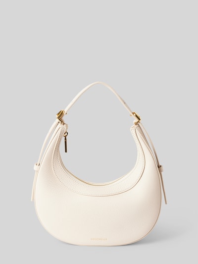 Peek & Cloppenburg CoccinelleHandtasche Mit Label-Print Modell 'WHISPER' In Ecru