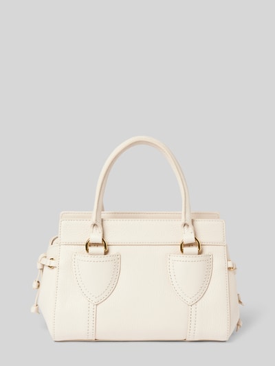 Peek & Cloppenburg CoccinelleHandtasche Mit Label-Print Modell 'YORK' In Ecru