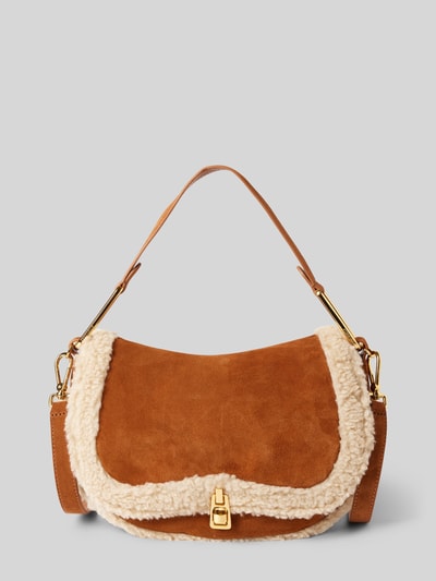 Peek & Cloppenburg CoccinelleHandtasche Mit Reißverschlussfach Innen Modell 'MAGIE' In Cognac