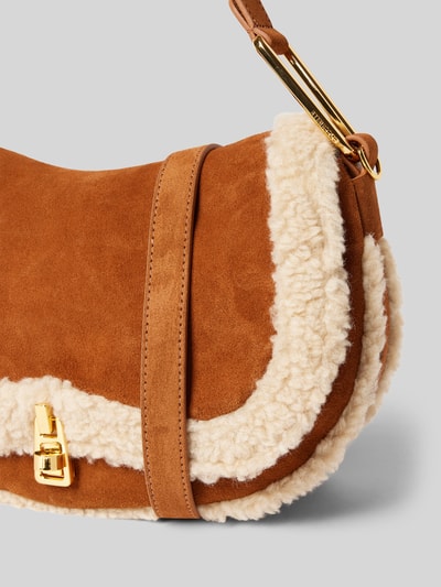 Peek & Cloppenburg CoccinelleHandtasche Mit Reißverschlussfach Innen Modell 'MAGIE' In Cognac