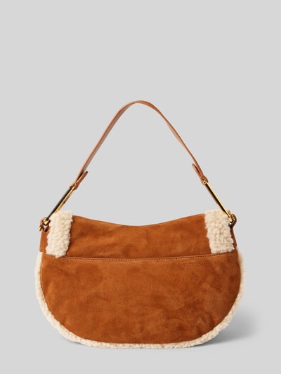 Peek & Cloppenburg CoccinelleHandtasche Mit Reißverschlussfach Innen Modell 'MAGIE' In Cognac