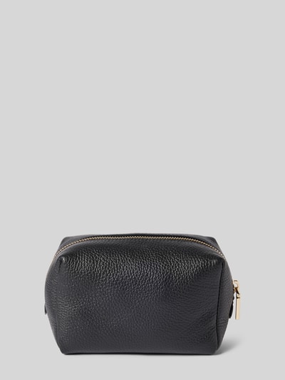 Peek & Cloppenburg CoccinelleKosmetiktasche Aus Leder Mit Label-Detail Modell 'TROUSSE' In Black