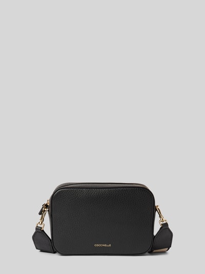 Peek & Cloppenburg CoccinelleLederumhängetasche Mit Label-Schriftzug Modell 'TEBE' In Black