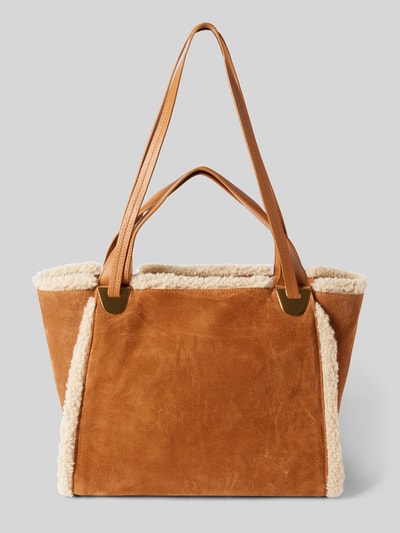 Peek & Cloppenburg CoccinelleShopper Mit Label-Applikation Modell 'OLIVER' In Cognac