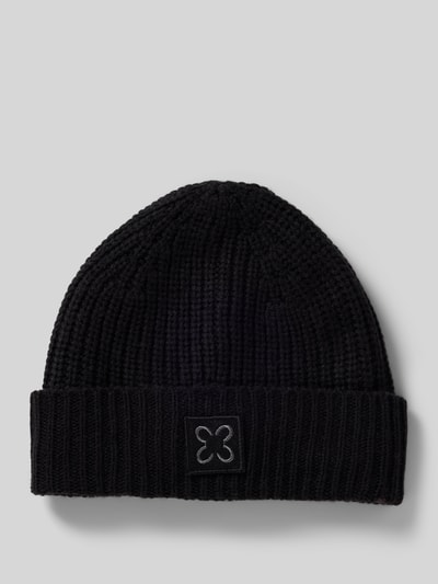 Peek & Cloppenburg CodelloBeanie mit breitem Umschlag in black