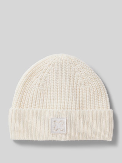 Peek & Cloppenburg CodelloBeanie mit breitem Umschlag in offwhite