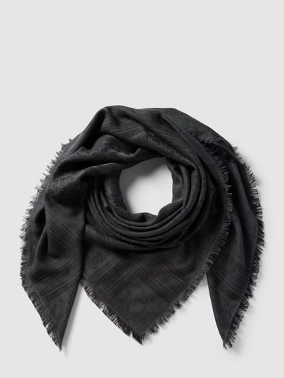 Peek & Cloppenburg CodelloSchal mit Allover-Muster Modell 'Stola' in black