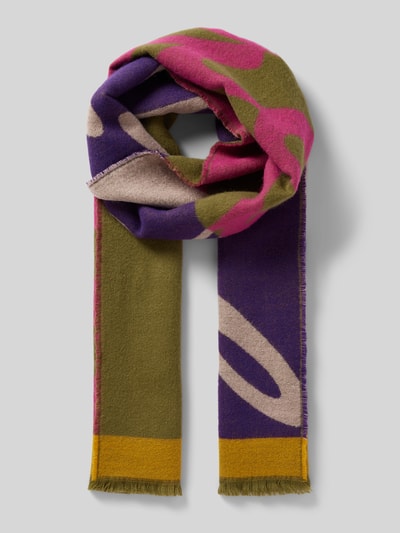 Peek & Cloppenburg CodelloSchal mit Ausfransungen in lila