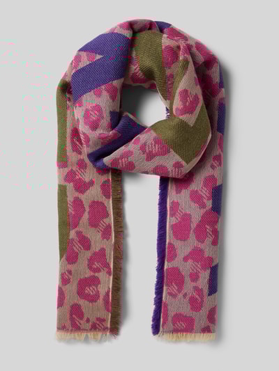 Peek & Cloppenburg CodelloSchal mit Baumwoll-Anteil in pink