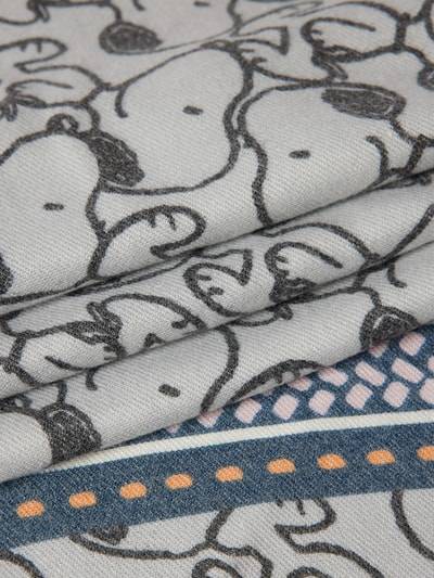 Peek & Cloppenburg CodelloSchal Mit Motiv-Print In Hellgrau