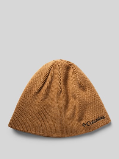 Peek & Cloppenburg COLUMBIABeanie mit Label-Stitching Modell 'BUGABOO' in camel