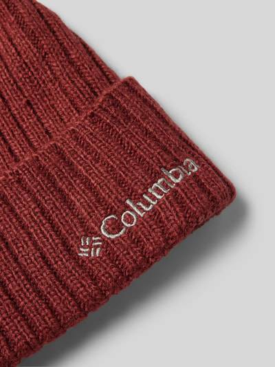 Peek & Cloppenburg COLUMBIABeanie Mit Label-Stitching Modell 'WATCH' In Bordeaux