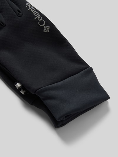 Peek & Cloppenburg COLUMBIAHandschuhe Mit Label-Print In Black