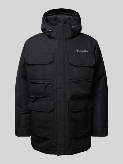 Peek & Cloppenburg COLUMBIAParka Mit Label-Print Modell 'LANDROAMER' In Black