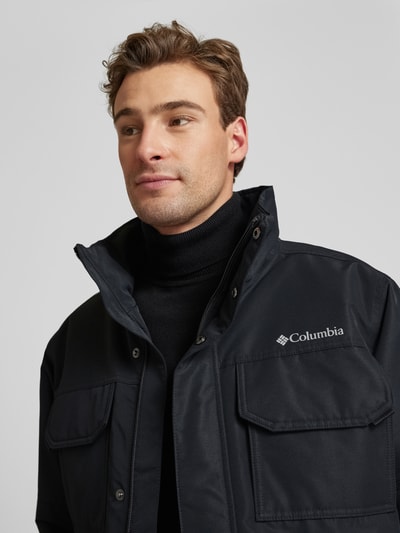 Peek & Cloppenburg COLUMBIAParka Mit Label-Print Modell 'LANDROAMER' In Black