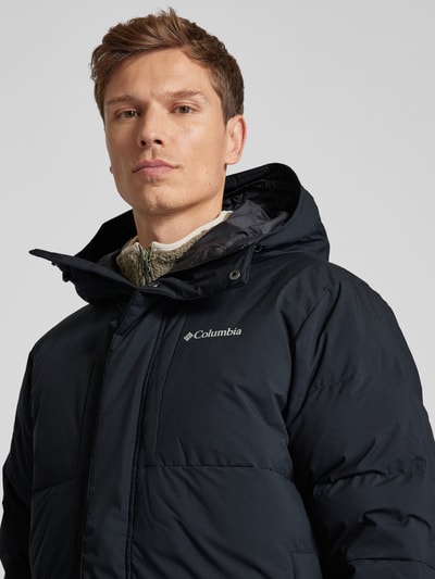Peek & Cloppenburg COLUMBIARegular Fit Daunenjacke Mit Label-Print Modell 'ALDERCREST' In Black
