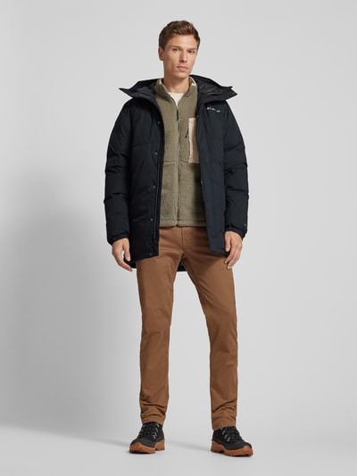 Peek & Cloppenburg COLUMBIARegular Fit Daunenjacke mit Label-Print Modell 'ALDERCREST' in black