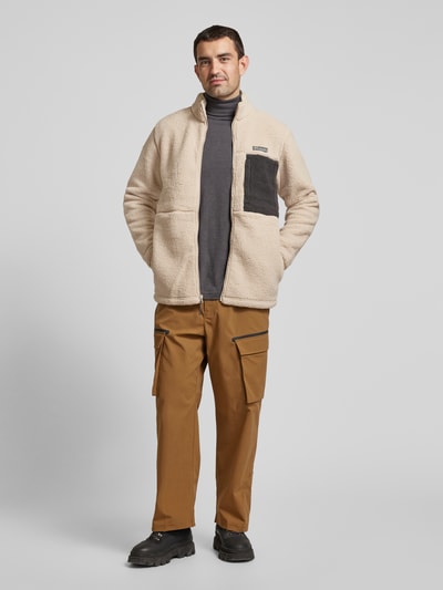 Peek & Cloppenburg COLUMBIASherpa Jacket mit Label-Patch in beige