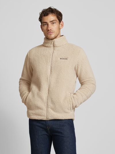 Peek & Cloppenburg COLUMBIASweatjacke Mit Stehkragen Modell 'Rugged Ridge™' In Beige