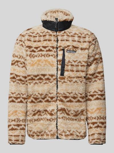 Peek & Cloppenburg COLUMBIASweatjacke Mit Stehkragen Modell 'Winter Pass' In Sand