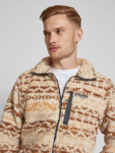 Peek & Cloppenburg COLUMBIASweatjacke Mit Stehkragen Modell 'Winter Pass' In Sand