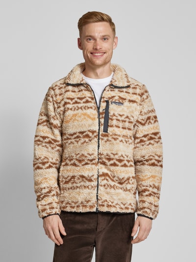 Peek & Cloppenburg COLUMBIASweatjacke Mit Stehkragen Modell 'Winter Pass' In Sand
