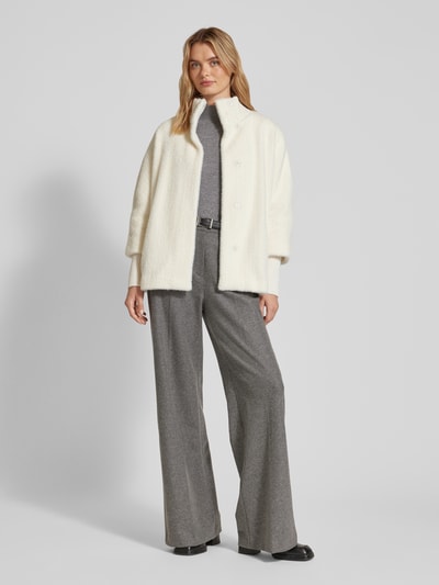 Peek & Cloppenburg commaJacke mit Stehkragen in weiss