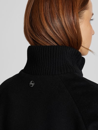 Peek & Cloppenburg CommaMantel Mit Stehkragen In Black