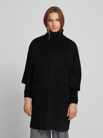 Peek & Cloppenburg CommaMantel Mit Stehkragen In Black