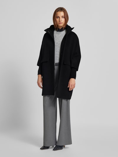 Peek & Cloppenburg commaMantel mit Stehkragen in black