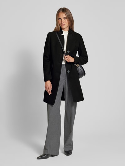 Peek & Cloppenburg commaMantel mit Stehkragen in black