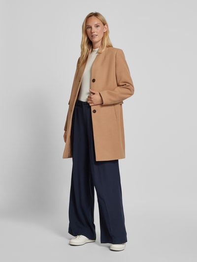 Peek & Cloppenburg commaMantel mit Stehkragen in camel