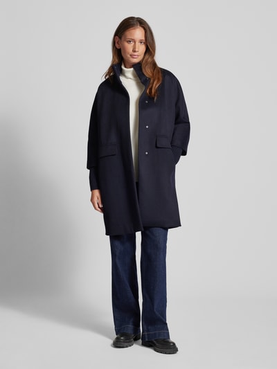 Peek & Cloppenburg commaMantel mit Stehkragen in marine