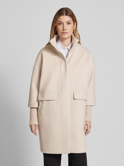 Peek & Cloppenburg CommaMantel Mit Stehkragen In Sand