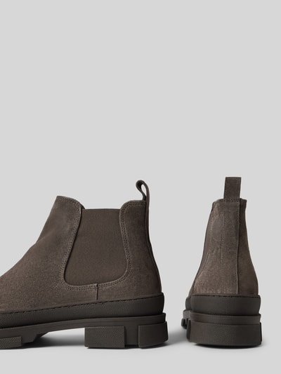 Peek & Cloppenburg CopenhagenChelsea Boots Aus Leder Mit Label-Detail In Taupe