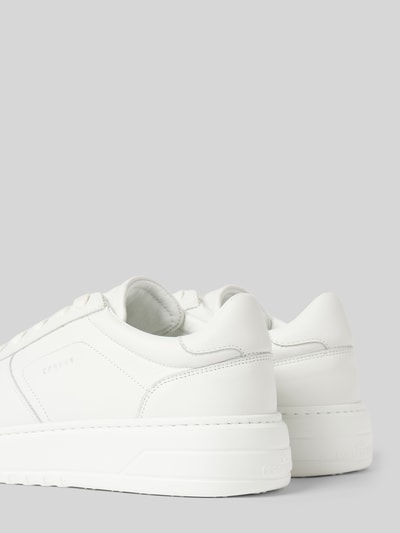 Peek & Cloppenburg CopenhagenLedersneaker Mit Label-Details In Weiss