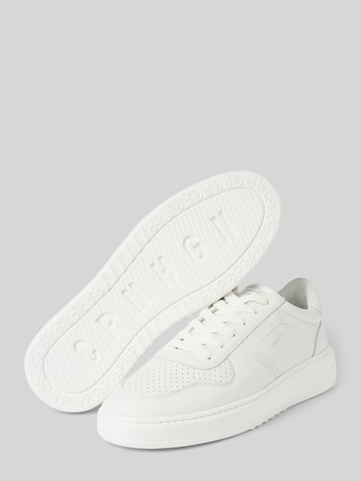 Peek & Cloppenburg CopenhagenLedersneaker Mit Label-Details In Weiss