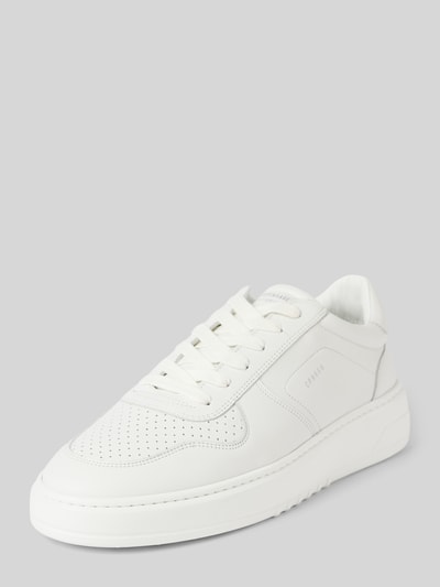 Peek & Cloppenburg CopenhagenLedersneaker mit Label-Details in weiss